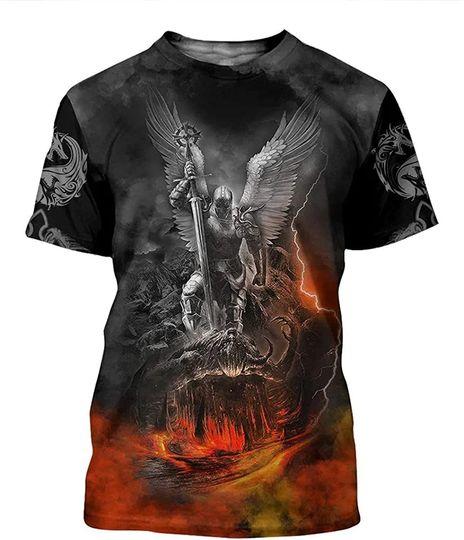 YX GIRL Dragon 3D Printed t Shirts Women for Men Summer Tops Meaningful Gift For Family Gift For Boyfriend Valentine Gift