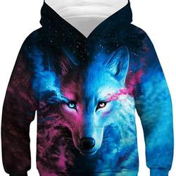 Wolf Hoodie 3D Meaningful Gift For Love Holiday Gift