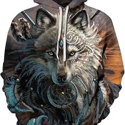 Wolf Hoodie 3D