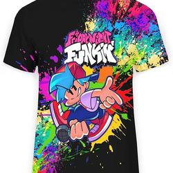 Friday N Funkin Kids 3D T-Shirt Meaningful Gift For Family Gift For Boyfriend Valentine Gift