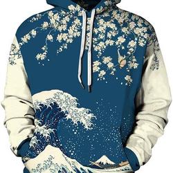 Japanese Flower 3D Hoodie