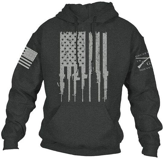 Grunt Style Rifle Flag 2.0 Hoodie