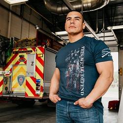 Grunt Style This We'll Defend Flag 2.0 T-Shirt Meaningful Gift For Family Gift For Boyfriend Valentine Gift