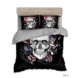 Ogrish Skull Bedding Set Gift For Your Girlfriend Boyfriend Gift For Love Gift For Friend Best Valentine Present Holiday Gift