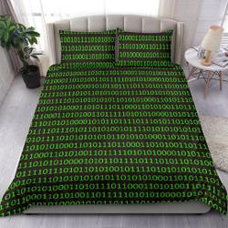 Matrix Sci Fi Duvet Cover, Bedroom Decor Bedding, Gift Kid Bedding Set Gift For Your Girlfriend Boyfriend Gift For Love Gift For Friend Best Valentine Present Holiday Gift