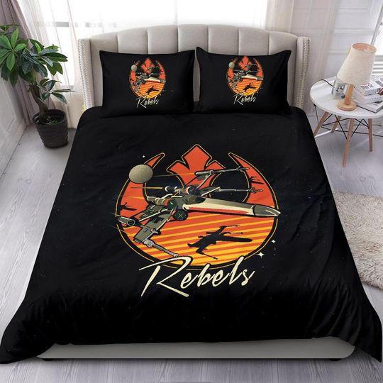 Star Wars Rebels Bedding Set, Duvet CoverGift For Your Girlfriend Boyfriend Gift For Love Gift For Friend Best Valentine Present Holiday Gift