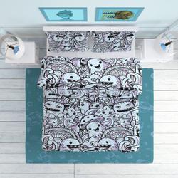 Alien Duvet Cover 2, Bedroom Decor Bedding, Gift Kid Bedding Set Gift For Your Girlfriend Boyfriend Gift For Love Gift For Friend Best Valentine Present Holiday Gift