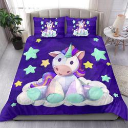 Unicorn Bedding Set - Unicorn Bed Cover - Unicorn Duvet Cover and pillow CoversGift For Your Girlfriend Boyfriend Gift For Love Gift For Friend Best Valentine Present Holiday Gift