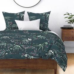 Paleontology Duvet Cover - Dinosaur Bedding Set Gift For Your Girlfriend Boyfriend Gift For Love Gift For Friend Best Valentine Present Holiday Gift