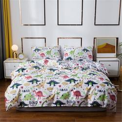 Dinosaurs World Bedding Sets Kids Duvet CoverGift For Your Girlfriend Boyfriend Gift For Love Gift For Friend Best Valentine Present Holiday Gift