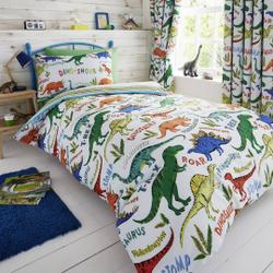 HLC Boys Girls Dinosaur Park Jurassic T-Rex Green Reversible Duvet CoverGift For Your Girlfriend Boyfriend Gift For Love Gift For Friend Best Valentine Present Holiday Gift
