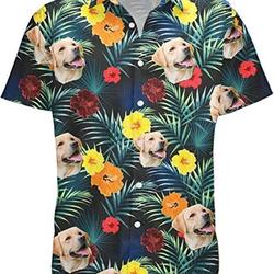 Hawaiian Shirt Custom with Faces, Personalized Hawaiian Shirt, Custom Pet Hawaiian Shirt Gift For Your Girlfriend Boyfriend Gift For Love Gift For Friend Best Valentine Present Holiday Gift