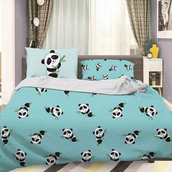 3D Panda Duvet Covers Set, Bamboo Quilt Cover, Cartoon Bedding Set Gift For Your Girlfriend Boyfriend Gift For Love Gift For Friend Best Valentine Present Holiday Gift