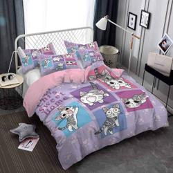 Funny Cat Bedding, Toddler Bedding, Kids Duvet Cover Set, Gift for Cat LoversGift For Your Girlfriend Boyfriend Gift For Love Gift For Friend Best Valentine Present Holiday Gift