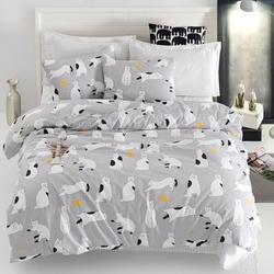 Cat print, cats bedding set, cats sheet Set Gift For Your Girlfriend Boyfriend Gift For Love Gift For Friend Best Valentine Present Holiday Gift