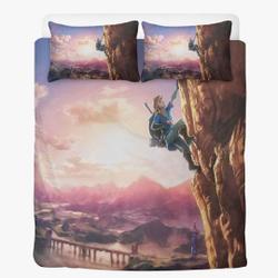 The legend of Zelda Duvet, Breath of the wild Link Bedding Set Gift For Your Girlfriend Boyfriend Gift For Love Gift For Friend Best Valentine Present Holiday Gift