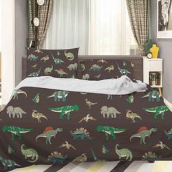 3D Dinosaur Duvet Covers Set, Pattern Quilt Cover, Cartoon Bedding Set Gift For Your Girlfriend Boyfriend Gift For Love Gift For Friend Best Valentine Present Holiday Gift