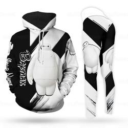 Baymax Disney 3D Printed Hoodie