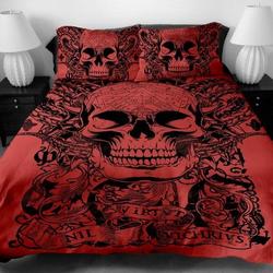 3 Pcs Skull Pattern Bedding Set Twin Full Queen King  Duvet Cover With  Matching PillowcaseGift For Your Girlfriend Boyfriend Gift For Love Gift For Friend Best Valentine Present Holiday Gift
