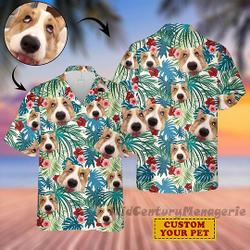 Custom photo Hawaiian Shirt, Personalized photo Beach Shirt Gift For Your Girlfriend Boyfriend Gift For Love Gift For Friend Best Valentine Present Holiday Gift