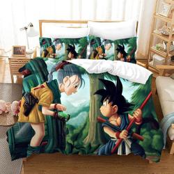 Dragon Ball Z duvet cover, Anime bedding set , Son Goku Anime Bedding Set Gift For Your Girlfriend Boyfriend Gift For Love Gift For Friend Best Valentine Present Holiday Gift