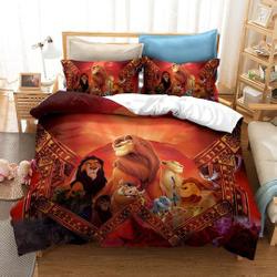 Lion King Duvet, The lion king Bedding Set Gift For Your Girlfriend Boyfriend Gift For Love Gift For Friend Best Valentine Present Holiday Gift
