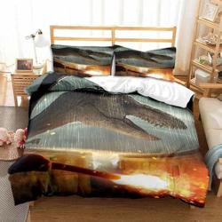Jurassic World Duvet, Jurassic Park Bedding Set Gift For Your Girlfriend Boyfriend Gift For Love Gift For Friend Best Valentine Present Holiday Gift