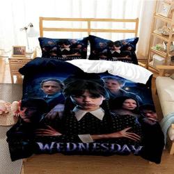 Wednesday Addams Duvet, Wednesday Bedding set twin, queen, king sizesGift For Your Girlfriend Boyfriend Gift For Love Gift For Friend Best Valentine Present Holiday Gift