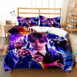 Wednesday Addams Duvet, Wednesday Bedding set twin, queen, king sizesGift For Your Girlfriend Boyfriend Gift For Love Gift For Friend Best Valentine Present Holiday Gift