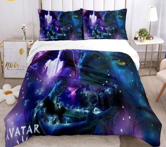 Avatar The Way of Water Duvet, Avatar Bedding set twin, queen, king sizesGift For Your Girlfriend Boyfriend Gift For Love Gift For Friend Best Valentine Present Holiday Gift