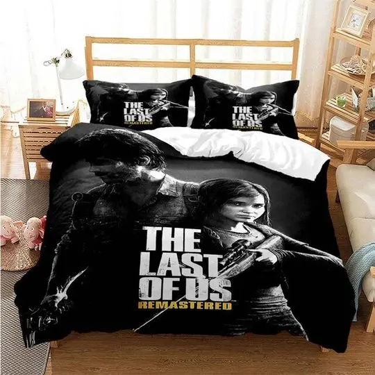 The Last of Us duvet cover,The Last of Us Part II Bedding Set Gift For Your Girlfriend Boyfriend Gift For Love Gift For Friend Best Valentine Present Holiday Gift
