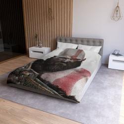 God of war ragnarok duvet cover,God of war bedding Set Gift For Your Girlfriend Boyfriend Gift For Love Gift For Friend Best Valentine Present Holiday Gift