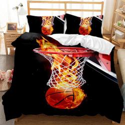 Basketball Bedding Sets Full Sports Game Collections Duvet CoverGift For Your Girlfriend Boyfriend Gift For Love Gift For Friend Best Valentine Present Holiday Gift
