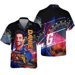 Daniel Ricciardo Shirt V3, Daniel Ricciardo Racing 90s Vintage 3D Shirt Gift For Your Girlfriend Boyfriend Gift For Love Gift For Friend Best Valentine Present Holiday Gift