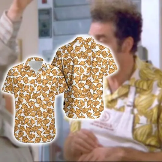 Seinfeld Hawaiian Summer Hawaiian Shirt | Seinfeld Cosmo Kramer Gift For Your Girlfriend Boyfriend Gift For Love Gift For Friend Best Valentine Present Holiday Gift