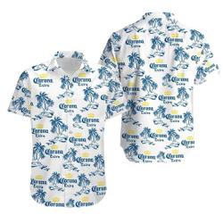 Corona Beer Hawaii Shirt/Shorts, Coconut Tree Shirts Gift For Your Girlfriend Boyfriend Gift For Love Gift For Friend Best Valentine Present Holiday Gift