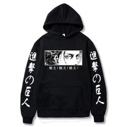 Attack On Eren Anime Hoodie Pullover Limited Edition, 3D Hoodie