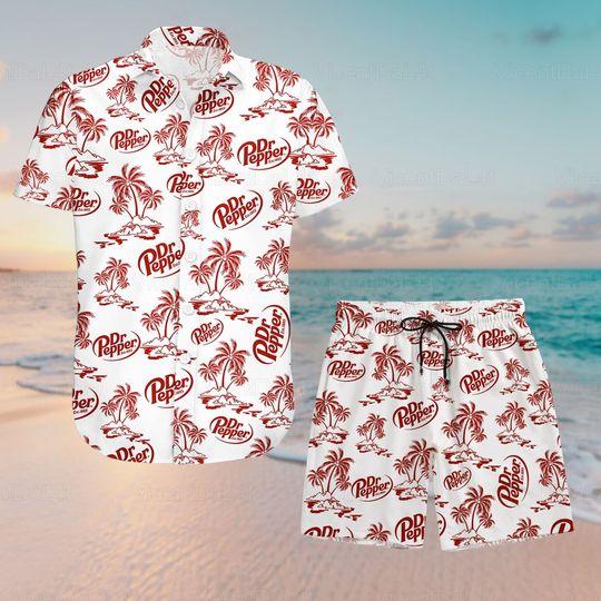 Dr Pepper Hawaiian Shirt Gift For Your Girlfriend Boyfriend Gift For Love Gift For Friend Best Valentine Present Holiday Gift