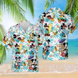 Mickey Hawaiian Shirt, Walt Disney World Hawaiian Shirt Gift For Your Girlfriend Boyfriend Gift For Love Gift For Friend Best Valentine Present Holiday Gift