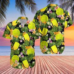 Pickleball Tropical Hawaii Shirt Gift For Your Girlfriend Boyfriend Gift For Love Gift For Friend Best Valentine Present Holiday Gift