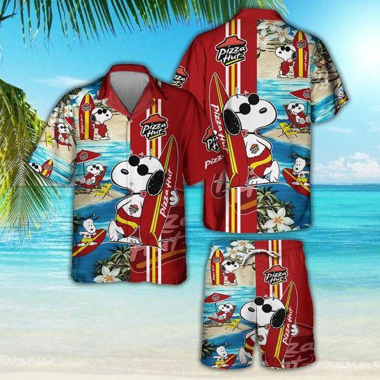 Pizza Hut Food Beach Hawaiian Shirts Gift For Your Girlfriend Boyfriend Gift For Love Gift For Friend Best Valentine Present Holiday Gift