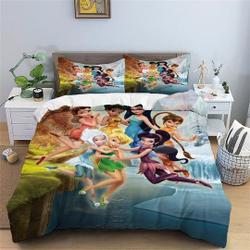 Disney Tinker Bell Bedding Set Gift For Your Girlfriend Boyfriend Gift For Love Gift For Friend Best Valentine Present Holiday Gift