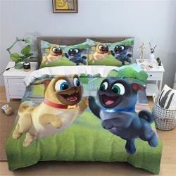 Disney Puppy Dog Pals Bedding Set Gift For Your Girlfriend Boyfriend Gift For Love Gift For Friend Best Valentine Present Holiday Gift