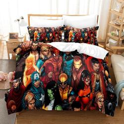 Marvel Character Bedding Set Gift For Your Girlfriend Boyfriend Gift For Love Gift For Friend Best Valentine Present Holiday Gift