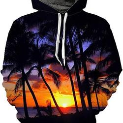 Beautiful Ocean View Seaside 3d Hoodie