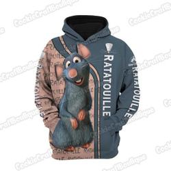 Ratatouille Pullover Hoodie, Ratatouille Shirt