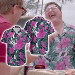 Jurassic Park Hawaii Shirt, Jurassic Park Tropical Hawaiian Shirt Gift For Your Girlfriend Boyfriend Gift For Love Gift For Friend Best Valentine Present Holiday Gift