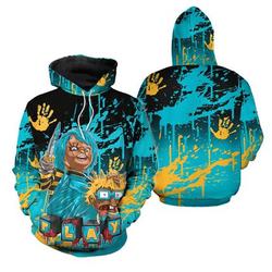 Chucky Chuckie Kills Sneaker Shirt Match 2023 Retro Aqua 5s Hoodie