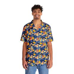 BlueyDad Bandit dad Men's Hawaiian Shirt Gift For Your Girlfriend Boyfriend Gift For Love Gift For Friend Best Valentine Present Holiday Gift