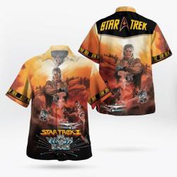 HStar Trek The Wrath Of Khan Hawaii Shirt Aloha Shirt Gift For Your Girlfriend Boyfriend Gift For Love Gift For Friend Best Valentine Present Holiday Gift